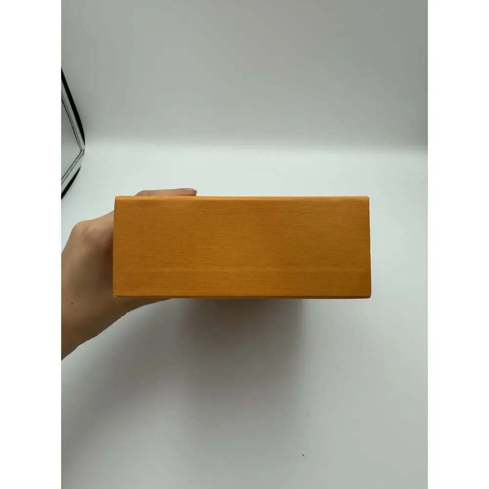 Authentic Louis Vuitton Small Drawer Gift Box with Envelope Sleeve 9” x 5.5”